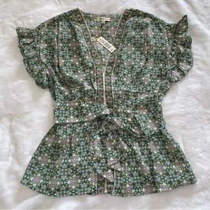 Max Studio Peplum Top